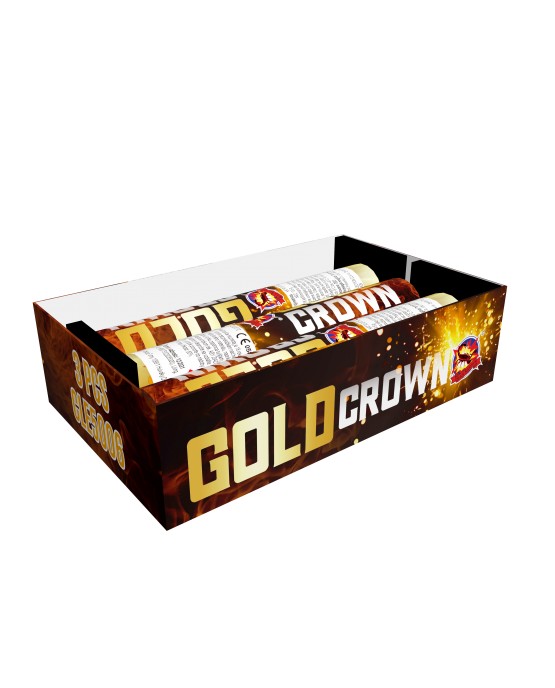 XL Gold crown 3ks