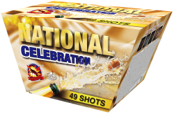 Ohostroj National celebration 49shots 30mm fan 2ks/ctn