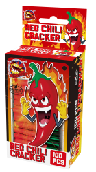 Red chili cracker 100ks 24bal/ctn